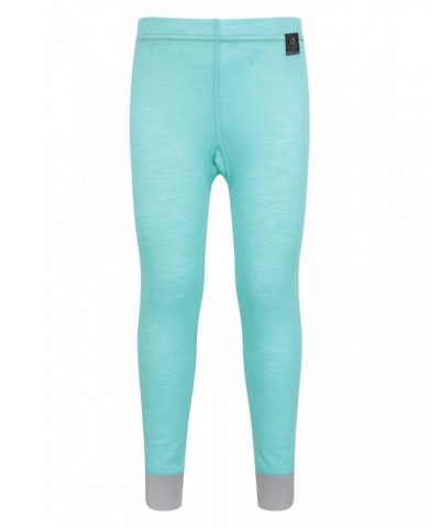 Merino Kids Base Layer Pants Mint $12.74 Base Layers