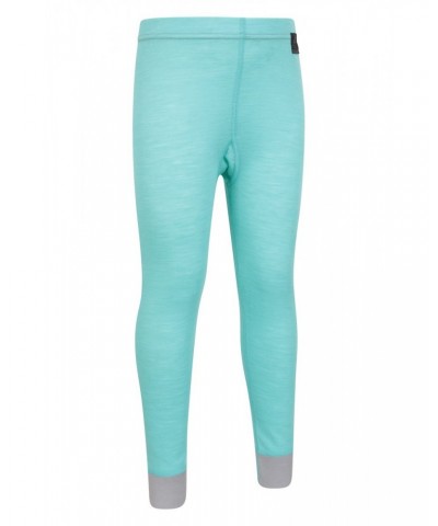 Merino Kids Base Layer Pants Mint $12.74 Base Layers