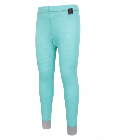 Merino Kids Base Layer Pants Mint $12.74 Base Layers