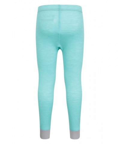 Merino Kids Base Layer Pants Mint $12.74 Base Layers