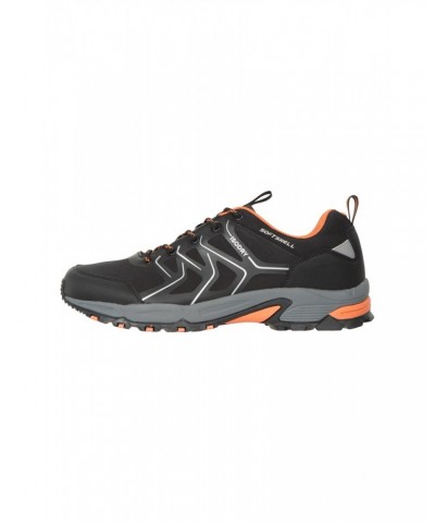 Shadow Mens Waterproof Softshell Hiking Shoes Black $32.90 Footwear