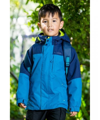 Climb Kids 3-in-1 Waterproof Jacket Blue $44.79 Jackets