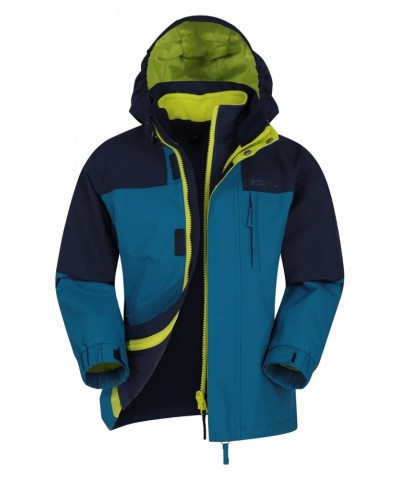 Climb Kids 3-in-1 Waterproof Jacket Blue $44.79 Jackets