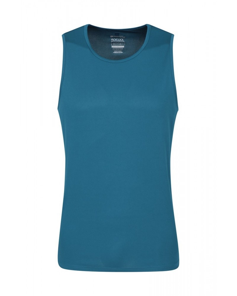 Endurance Mens Tank Top Blue $10.61 Tops