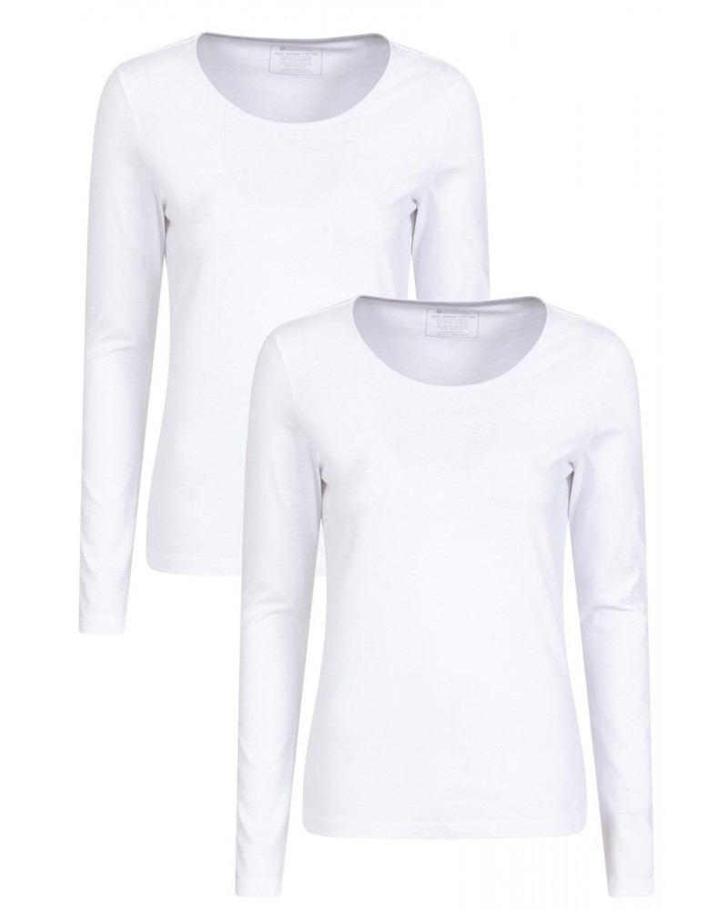 Eden Womens Organic T-Shirt Multipack White $21.99 Tops