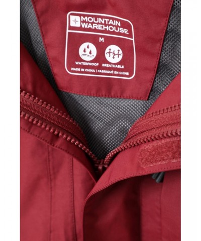 Thunderstorm Mens 3 in 1 Waterproof Jacket Red $35.20 Jackets