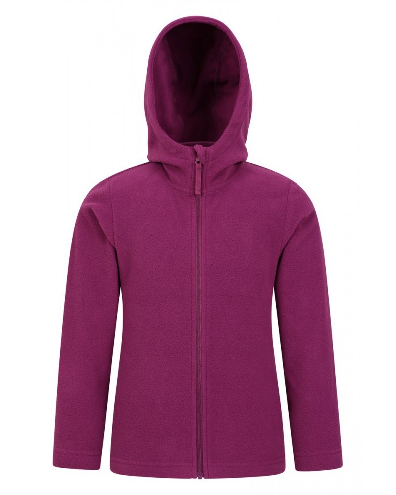 Camber Kids Full Zip Hoodie Berry $15.65 Fleece