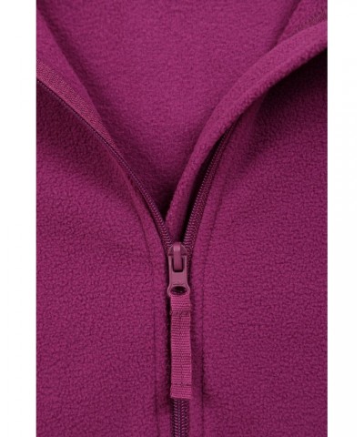 Camber Kids Full Zip Hoodie Berry $15.65 Fleece