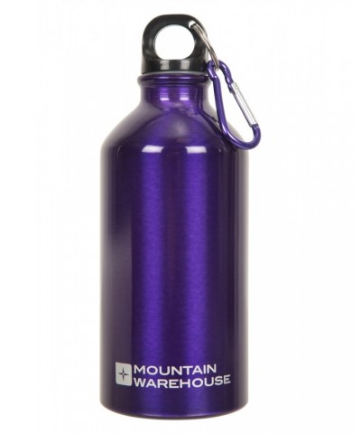 0.5L Metallic Finish Bottle with Karabiner Purple $7.00 Accessories