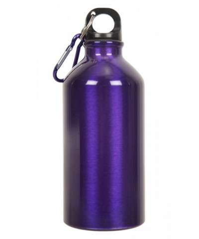 0.5L Metallic Finish Bottle with Karabiner Purple $7.00 Accessories