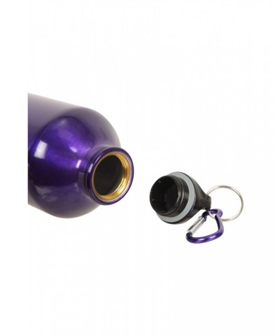 0.5L Metallic Finish Bottle with Karabiner Purple $7.00 Accessories