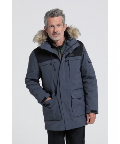 Crux Mens Waterproof Parka Jacket Black $44.65 Jackets