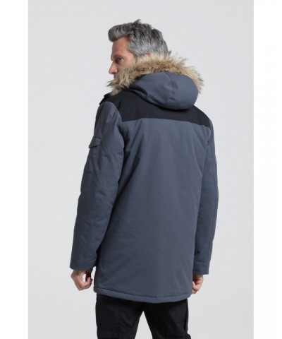 Crux Mens Waterproof Parka Jacket Black $44.65 Jackets