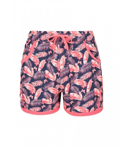 Patterned Kids Boardshorts Navy $11.01 Pants