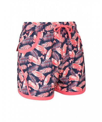 Patterned Kids Boardshorts Navy $11.01 Pants