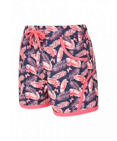 Patterned Kids Boardshorts Navy $11.01 Pants