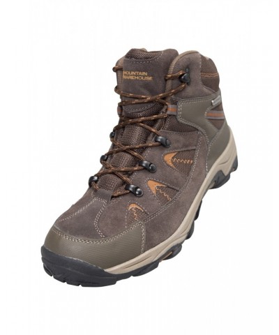 Rapid Mens Waterproof Boots Orange $25.64 Footwear