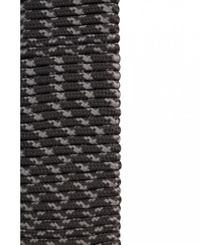 Round Textured Boot Laces - 150cm Grey $6.59 Footwear