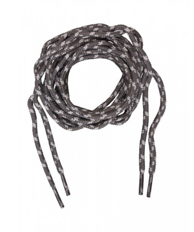 Round Textured Boot Laces - 150cm Grey $6.59 Footwear