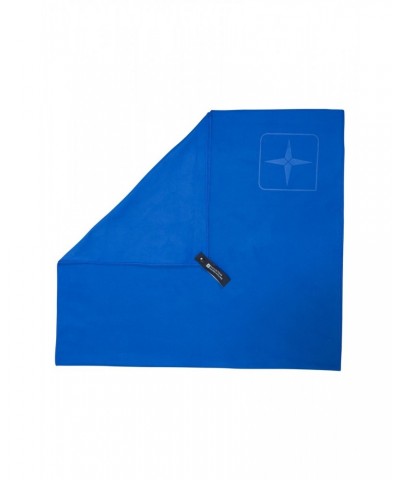 Microfibre Travel Towel - Large - 130 x 70cm Cobalt $10.19 Travel Accessories