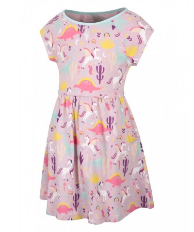 Penelope Kids Organic Dress Lilac $16.19 Dresses & Skirts