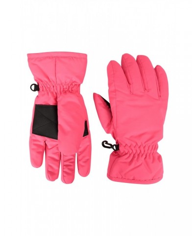 Kids Ski Gloves Dark Pink $10.59 Accessories