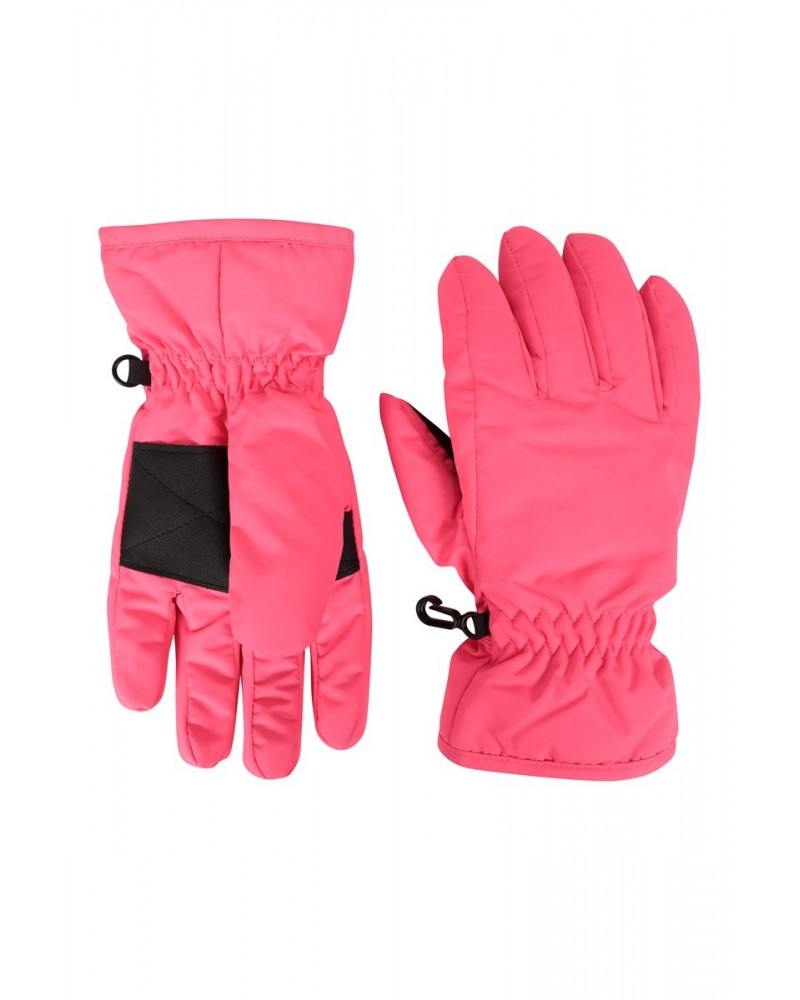 Kids Ski Gloves Dark Pink $10.59 Accessories