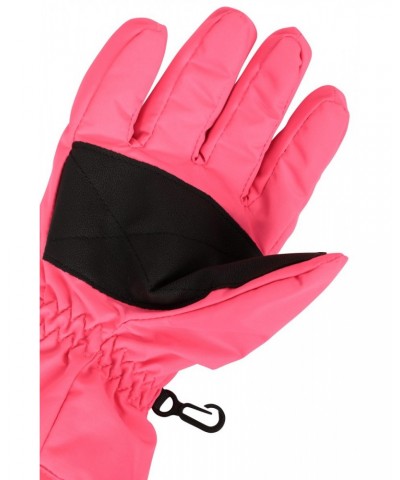 Kids Ski Gloves Dark Pink $10.59 Accessories