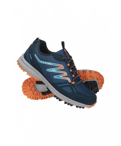 Enhance Waterproof Trail Mens Running Sneakers Teal $23.85 Active