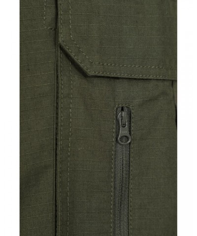 Prospect Rip-Stop Mens Cargo Shorts Dark Khaki $22.03 Pants