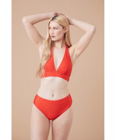 Virtual Womens Bikini Bottoms Red $10.80 Swimwear