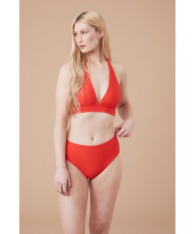 Virtual Womens Bikini Bottoms Red $10.80 Swimwear