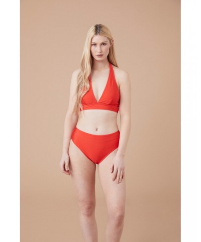 Virtual Womens Bikini Bottoms Red $10.80 Swimwear