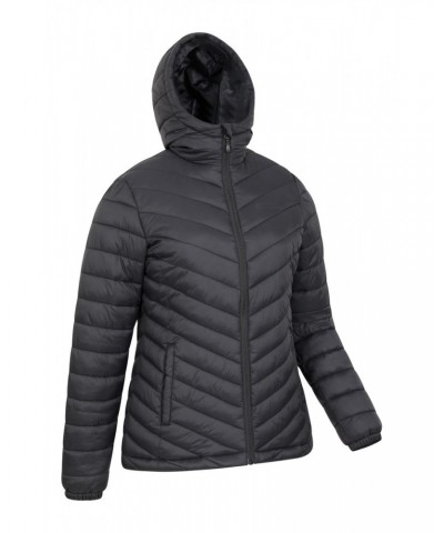 Seasons Womens Insulated Jacket Black $36.39 Jackets