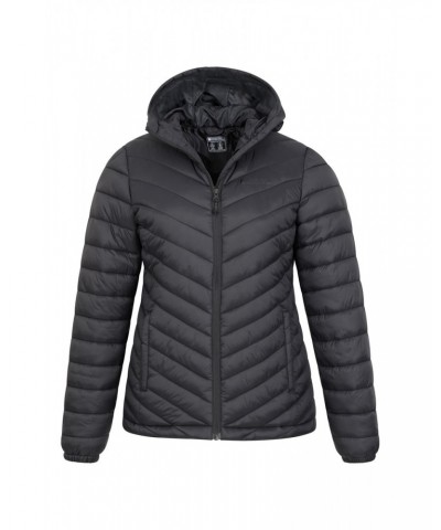 Seasons Womens Insulated Jacket Black $36.39 Jackets