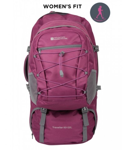 Traveller 60L 20L Backpack Purple $31.50 Backpacks