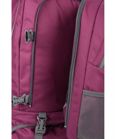 Traveller 60L 20L Backpack Purple $31.50 Backpacks