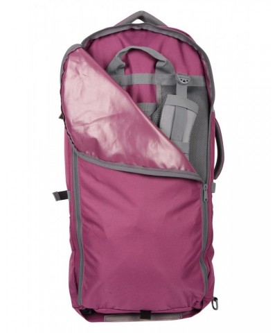 Traveller 60L 20L Backpack Purple $31.50 Backpacks