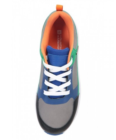 Colourblock Kids Waterproof Sneakers Blue $16.50 Footwear