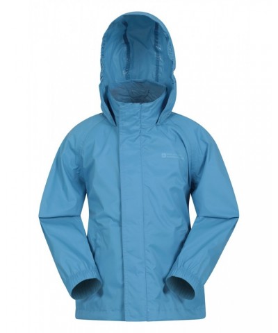 Pakka Kids Waterproof Jacket Blue $12.41 Jackets