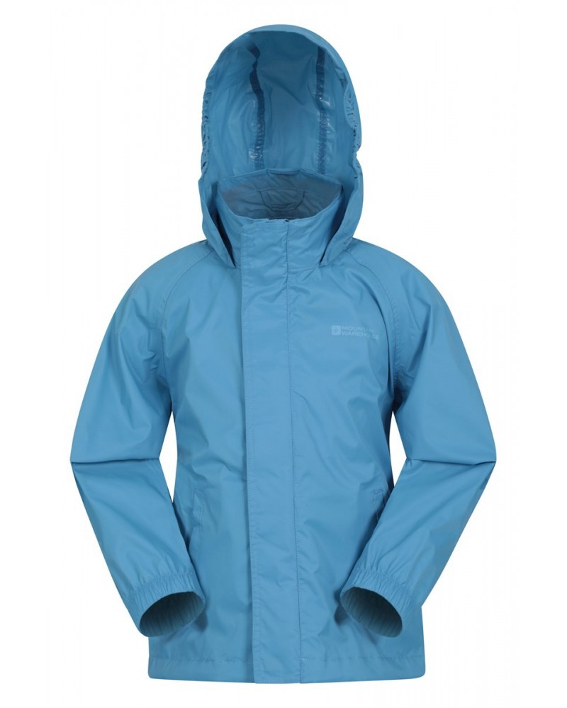 Pakka Kids Waterproof Jacket Blue $12.41 Jackets