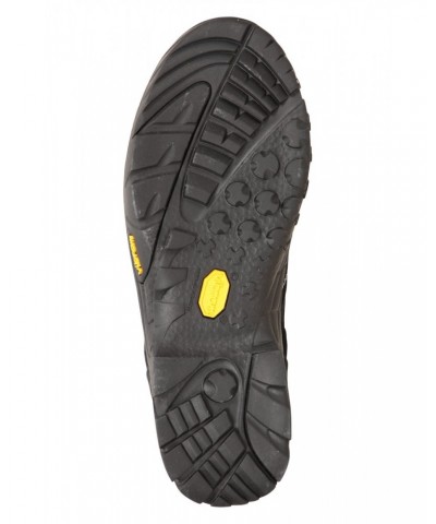 Edinburgh Vibram Youth Waterproof Hiking Boots Black $35.20 Footwear