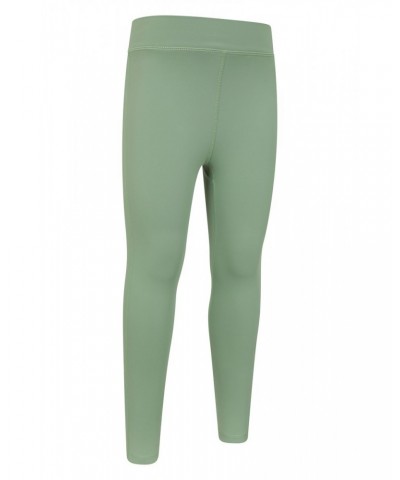 Flick Flack Soft Touch Kids Leggings Light Khaki $14.30 Active