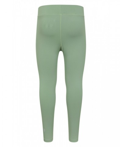 Flick Flack Soft Touch Kids Leggings Light Khaki $14.30 Active