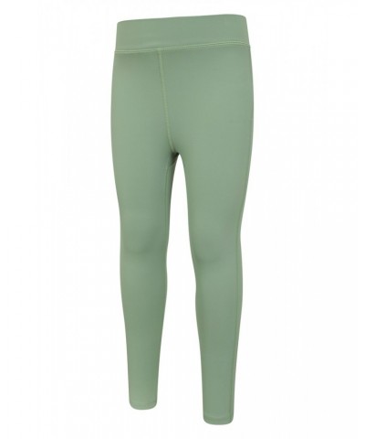 Flick Flack Soft Touch Kids Leggings Light Khaki $14.30 Active