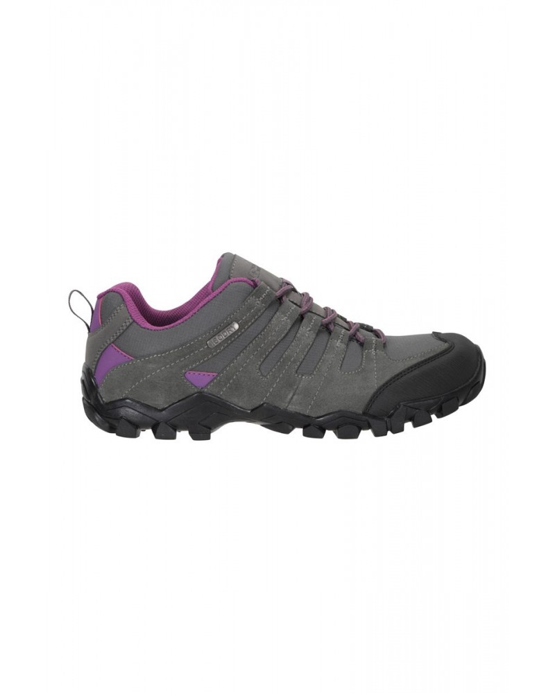 Belfour Womens Waterproof Hiking Shoes Grey $22.94 Footwear