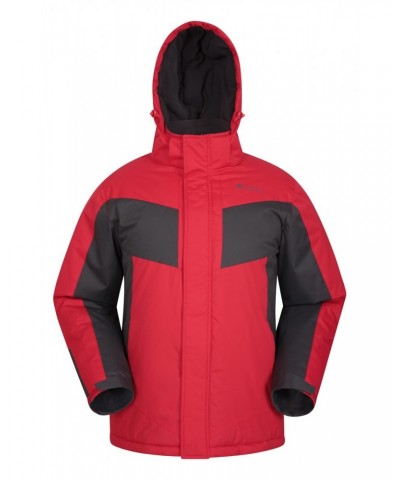 Dusk Mens Ski Jacket Dark Red $22.55 Jackets