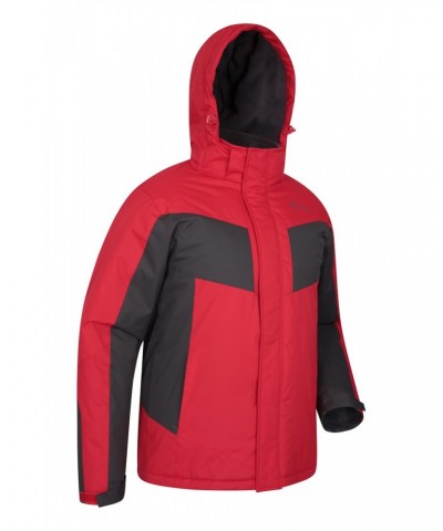 Dusk Mens Ski Jacket Dark Red $22.55 Jackets