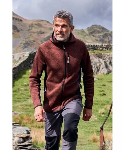 Treston Mens Hooded Fleece Red $22.26 Fleece