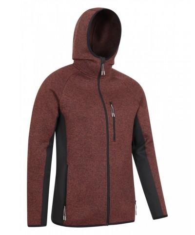 Treston Mens Hooded Fleece Red $22.26 Fleece